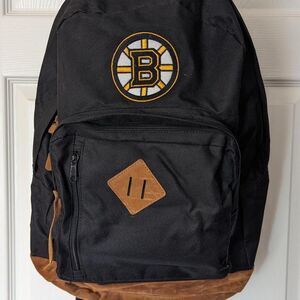 NHL bruins hockey backpack